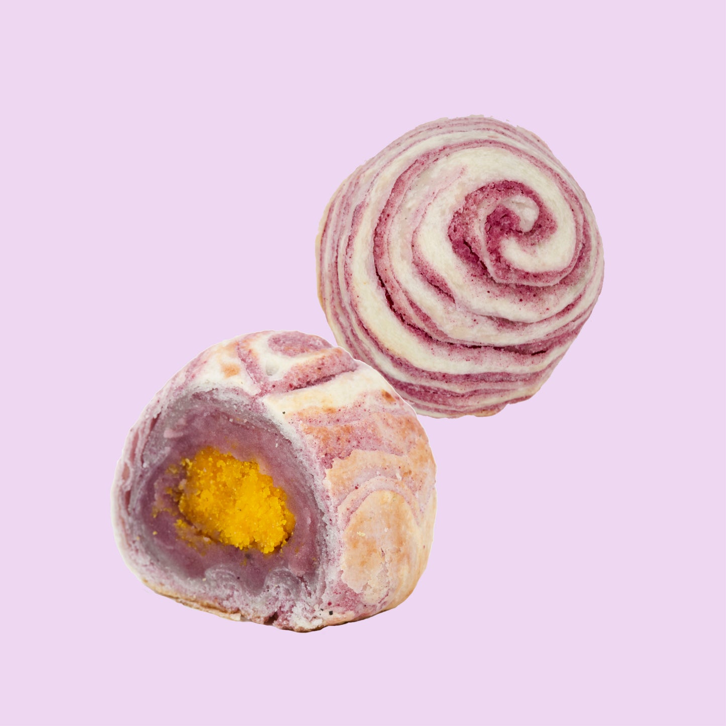 ナガサキムーンケーキ　紫芋