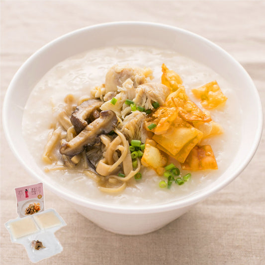 特製鶏ガラ出汁が決め手中華粥